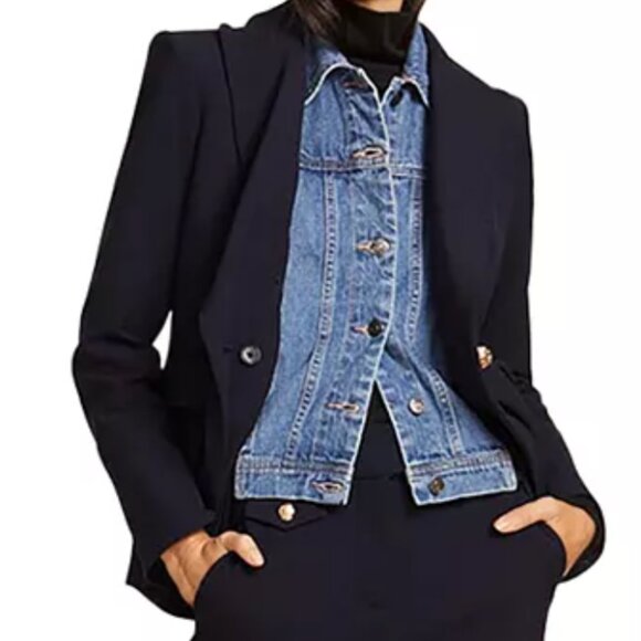 Veronica Beard Denim Dickey - NEVER WORN - Picture 4 of 5